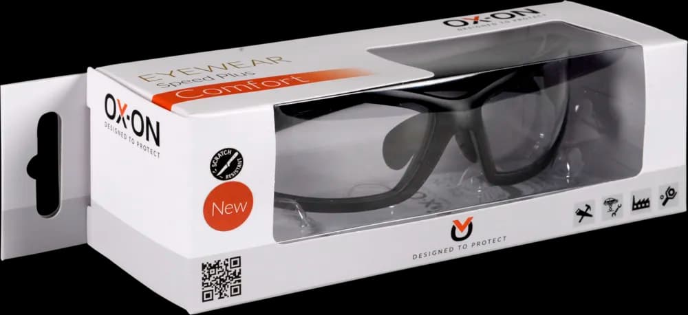 OX-ON Eyewear Speed Plus Comfort - Clear thumbnail 3