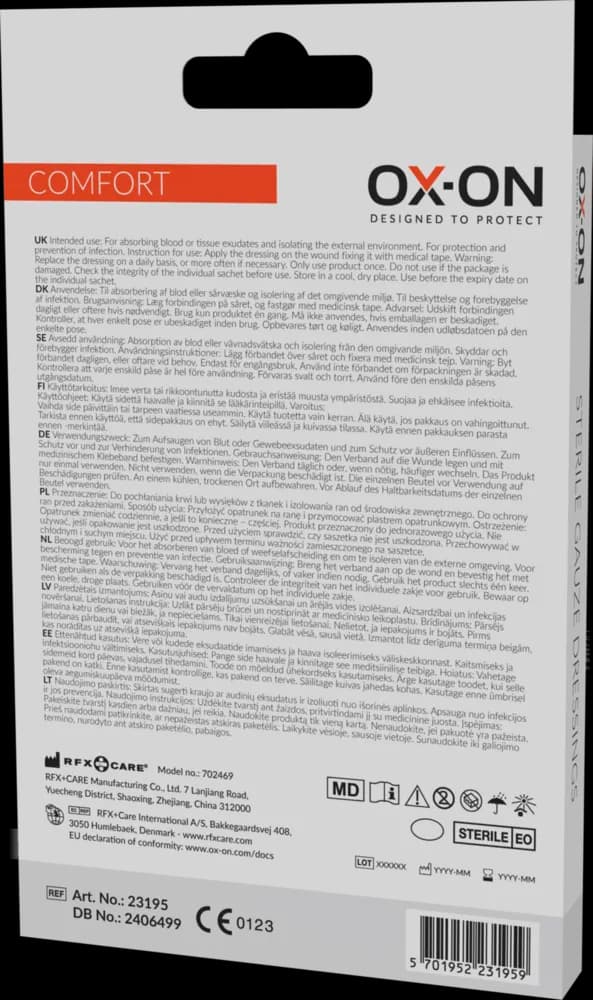 OX-ON Sterile Gauze Dressings 3 Pcs. thumbnail 3