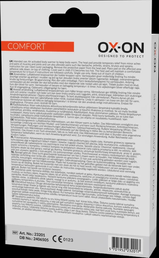 OX-ON Heat Plaster XL Comfort thumbnail 3