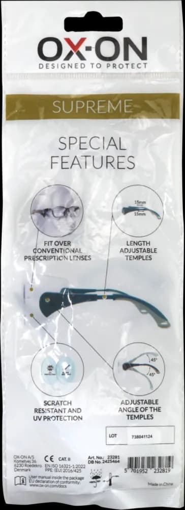 OX-ON Eyewear OTG Supreme Clear thumbnail 2