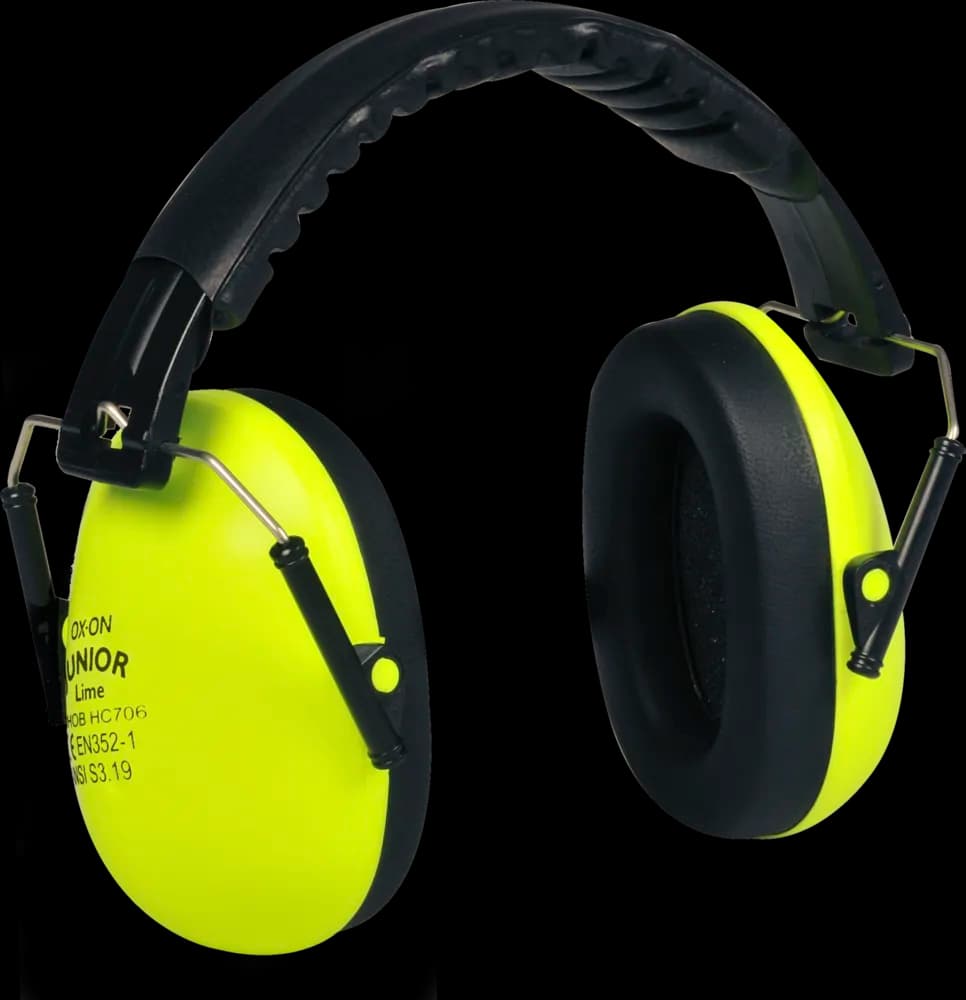 OX-ON Junior Earmuffs Basic (Lime)