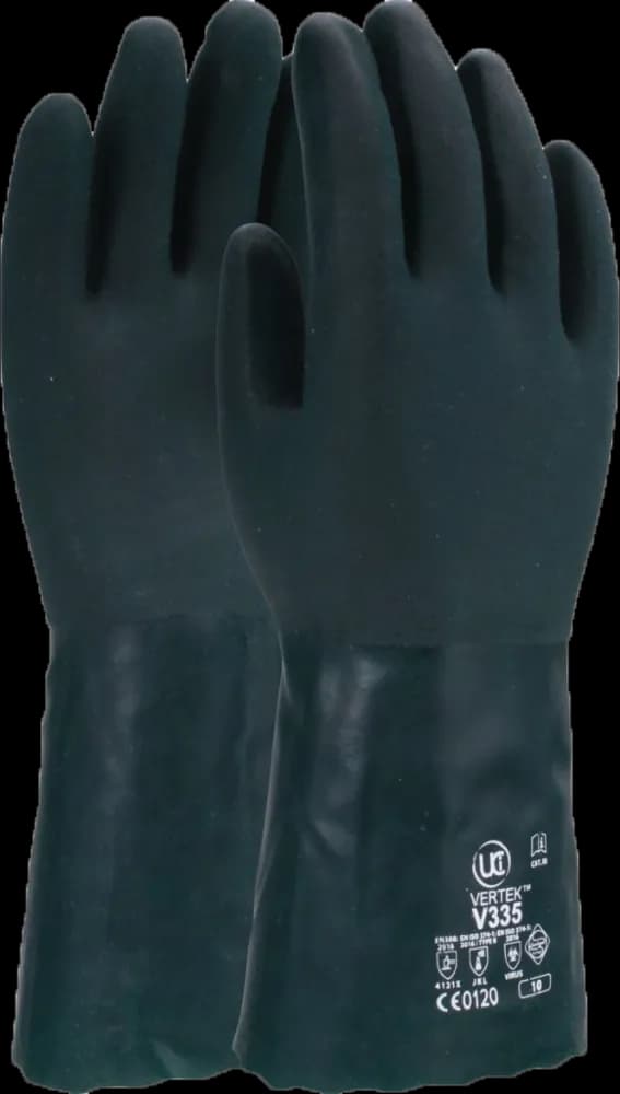 V335 PVC Gauntlet glove
