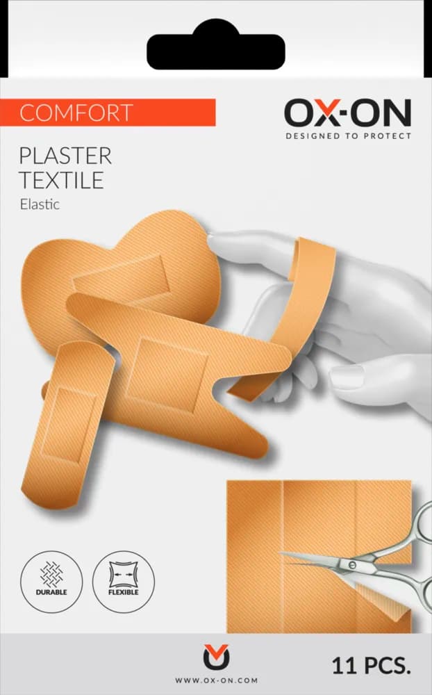 OX-ON Plaster Textile Comfort, 11 pcs